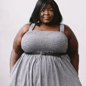 Altar Houseline Leah dress - Gingham XL